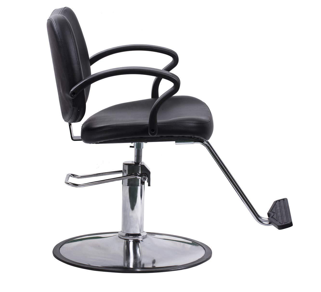 Peluquería silla giratoria taburete de peluquería simple Silla de peluquero Silla de corte de pelo Silla de peluquería