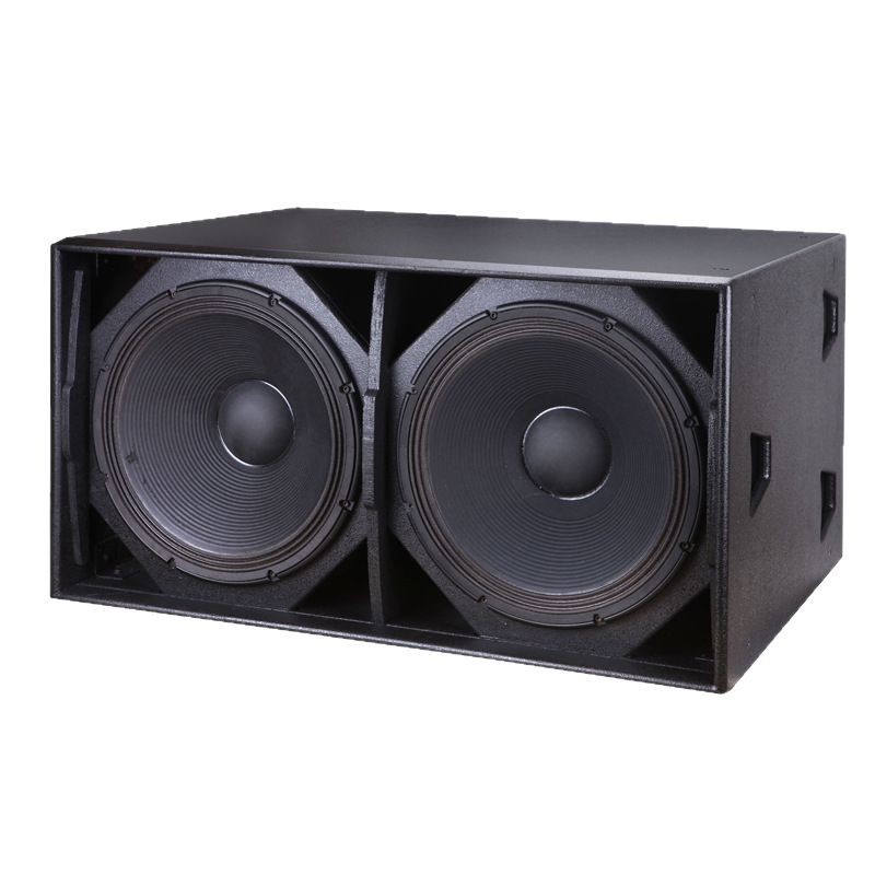 S218 audio doble 18 subwoofer, profesional audio bar etapa rendimiento altavoz