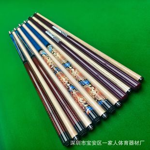 Factory Direct Sales of Billiard Jump Cues, Billiard Cues Made of White Wax Wood, Billiard Jump Cues Wholesale