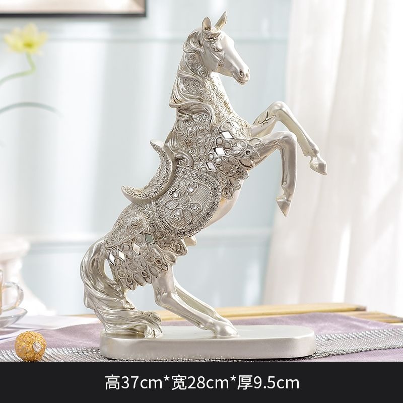 Adorno de Caballo para Escritorio de Resina para Navidad image 7