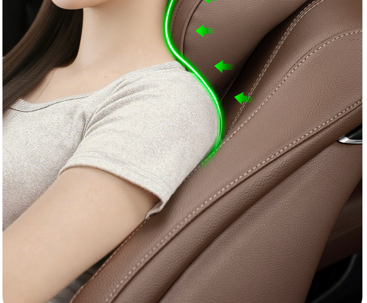 Car Headrest Suitable for Mercedes-Benz Maybach, Bmw, Wenjie, Tesla Neck Pillow, Lumbar Support, Car Neck Pillow