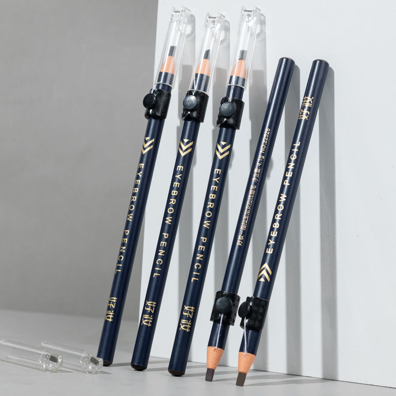 好妆拉线眉笔一指拉防水防汗自然持久不晕染自带拉线器化妆师专用