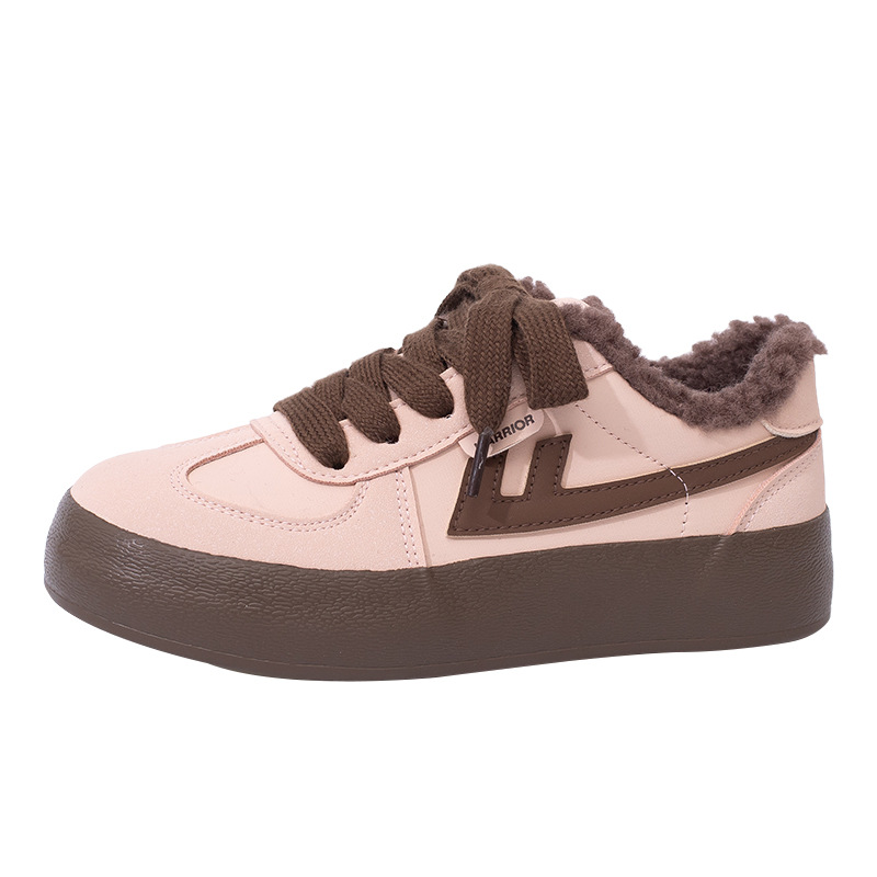 Zapatos de skate de pareja ligeros retro zapatos de entrenamiento alemanes redondos casuales zapatos de suela gruesa zapatos individuales para hombres y mujeres