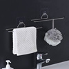 kitchen tissue pylons Punch holes disposable Lazy man Dishcloth roll of paper Shelf Iron Hook Fresh keeping film Storage rack