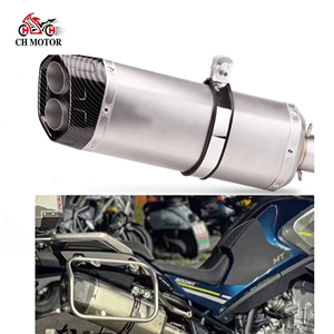 Ninja400 CBR650 R1 RC390 Z900 üçün almaz formalı universal qaz borusu