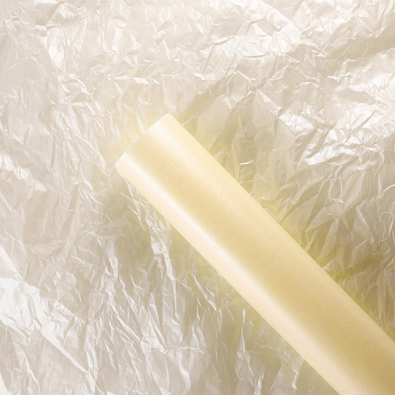 Nuevo papel de pera 70*50cm papel de envolver flores forro base mano amasando papel de algodón papel de envolver flores al por mayor fabricante