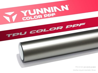 Auto Color Change Film – direct from the factory, wholesale for cross-border - tpu-matte-liquid-metallic-silver-for-both-wet-and-dry-application-15215m