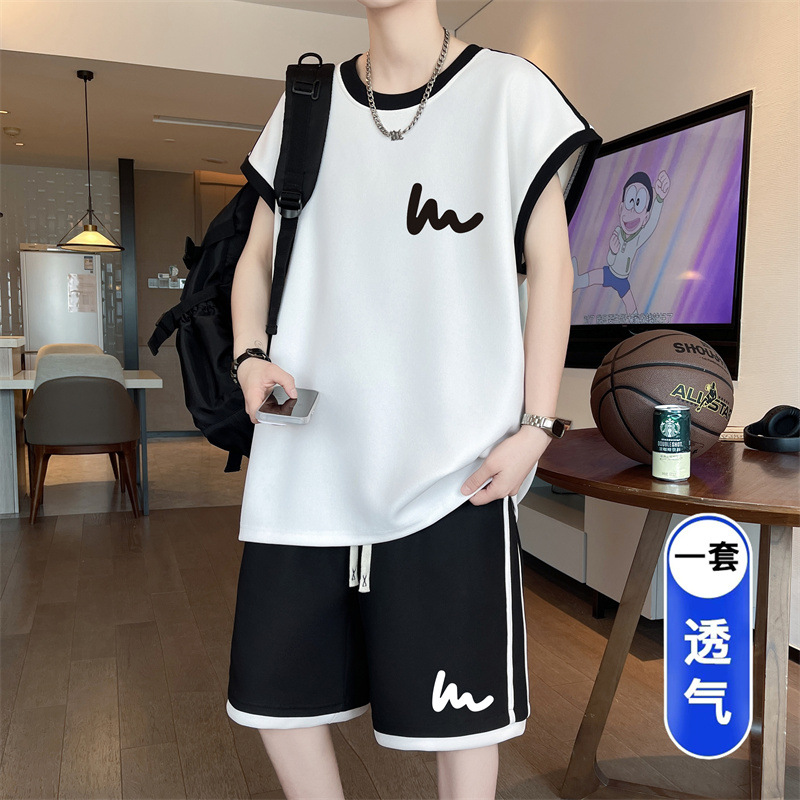 1826 화이트 (조끼 + 반바지) 품질 보증