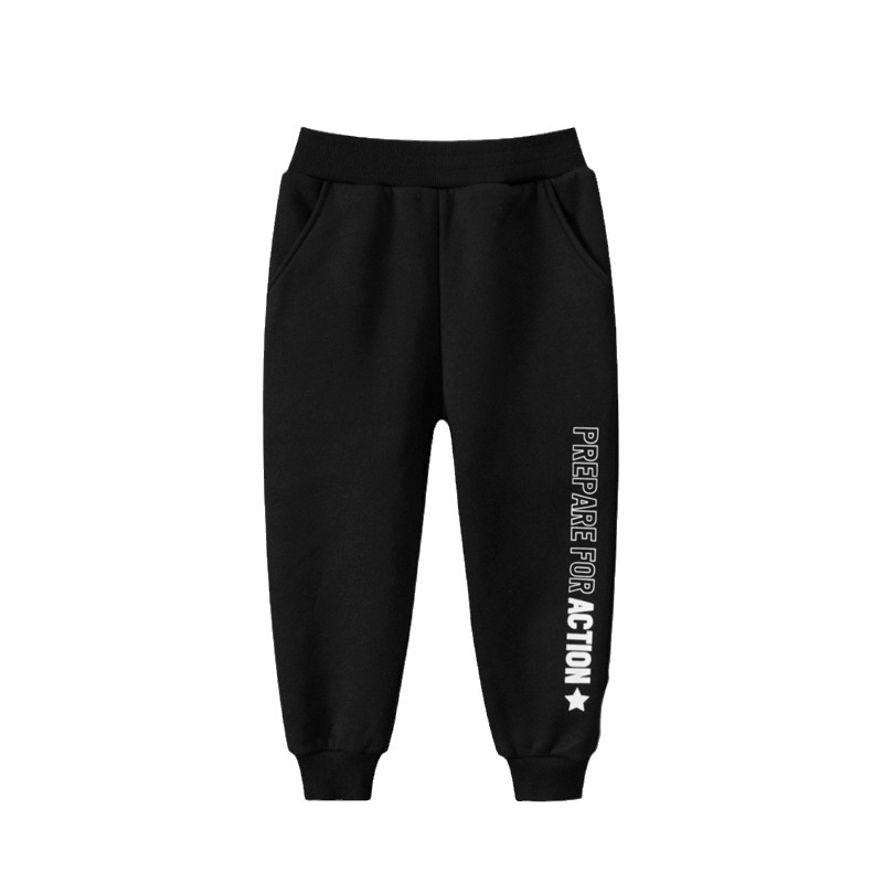 27 niños ropa de estilo coreano para niños suministro transfronterizo Otoño e Invierno Polar pantalones de chándal para niños pantalones de bebé entrega de una sola pieza image 7