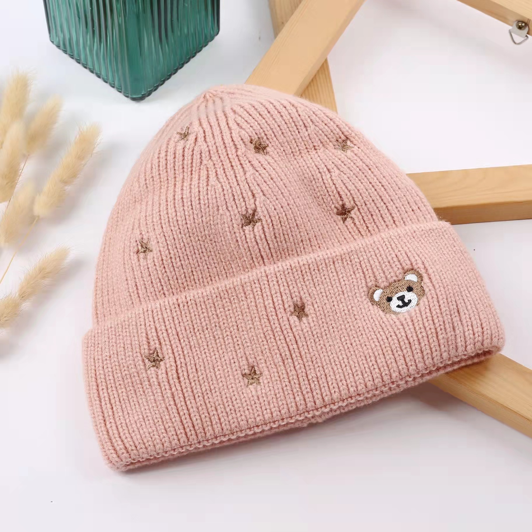 Teddy Bear Knitted Hat 4