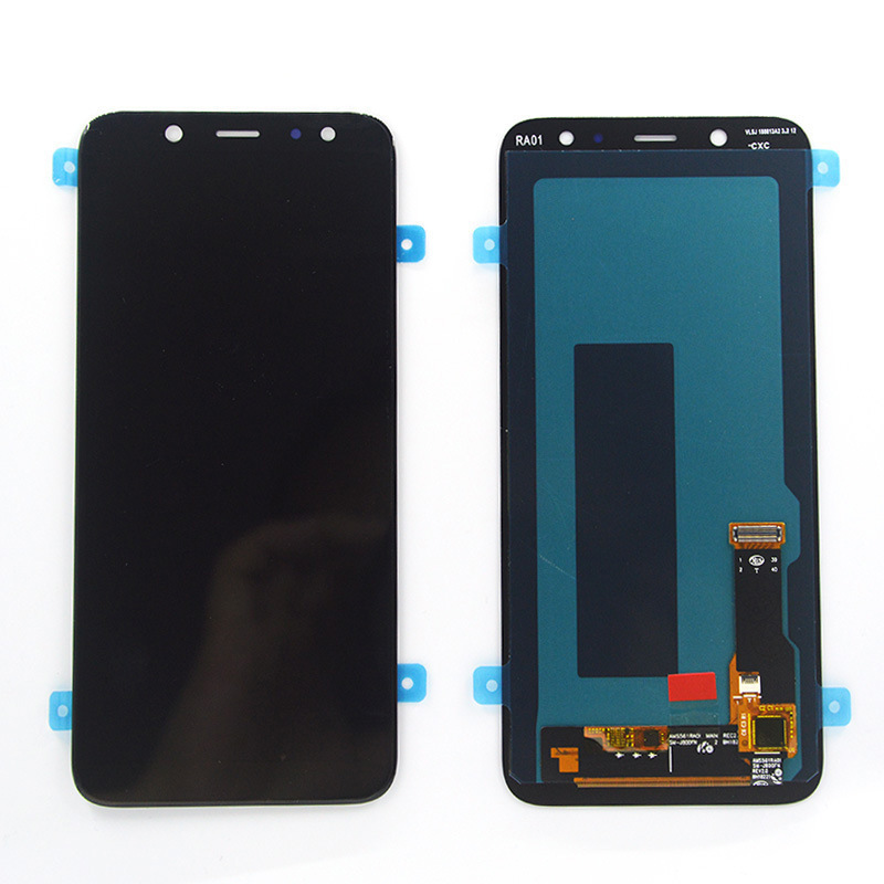 Adecuado para el montaje de pantalla de sm-A600F de pantalla LCD A600 Pantalla A6 2018 J800F Pantalla interna y externa integrada