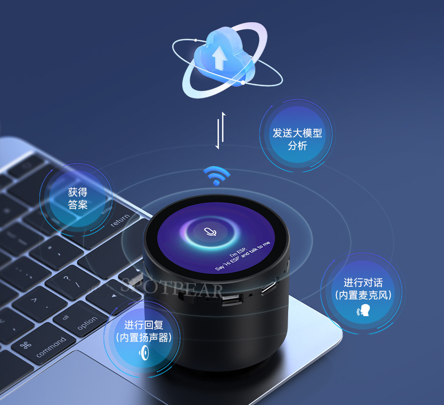 ESP32-S3-Touch-LCD-1.85C-detai