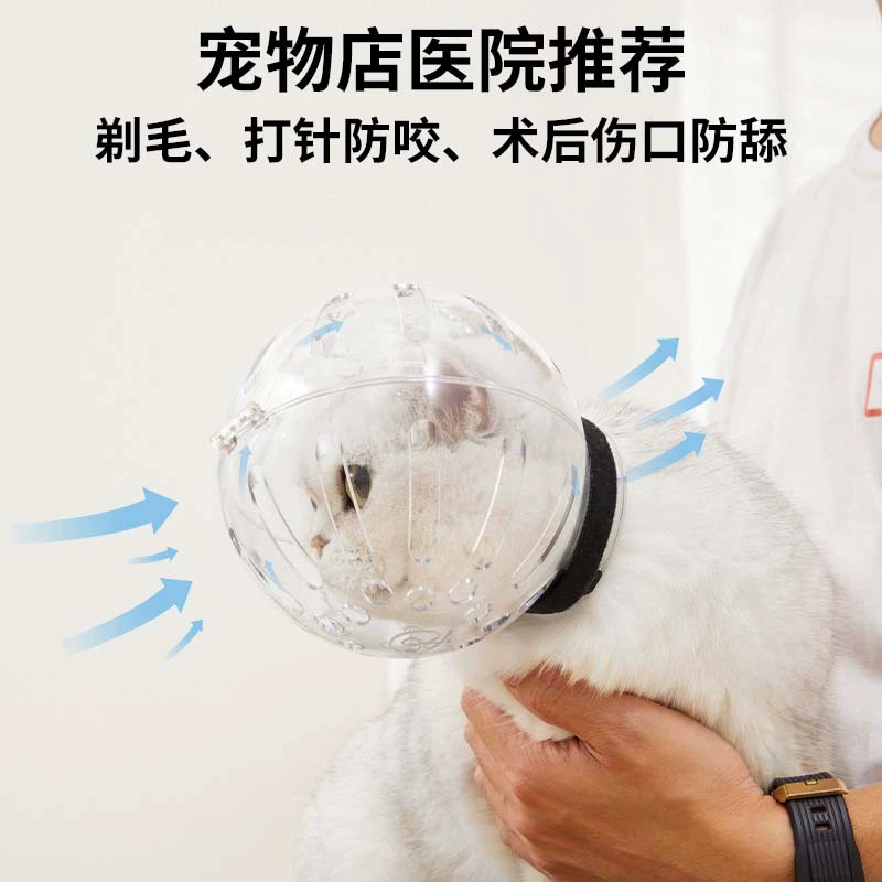 Pet Cat Elizabeth Circle Cat Головные уборы Космический защитный чехол Ошейник против укусов и лейков Ошейник для кошек и собак Оптовая доставка