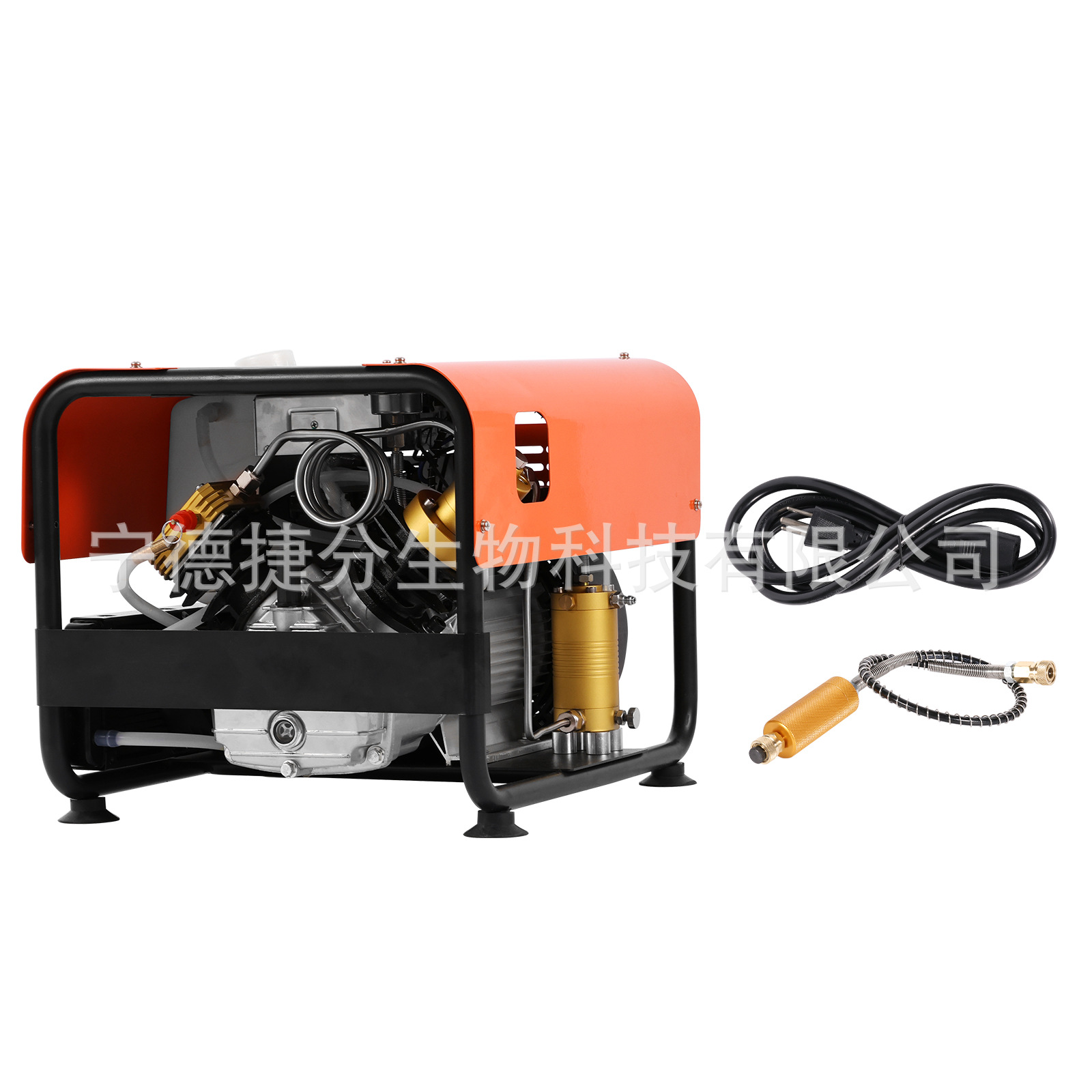 潜水气瓶高压充气泵打气机空气呼吸器压缩机30mpa专用快充充气船