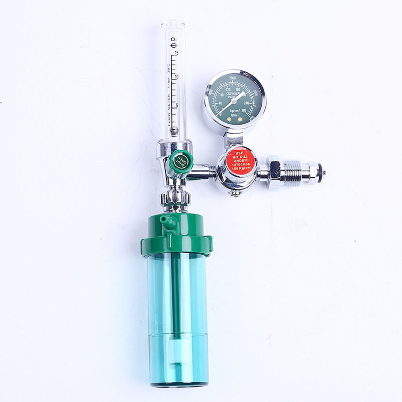 氧气减压器减压阀吸入器家用氧气瓶流量表氧吸浮标式瓶