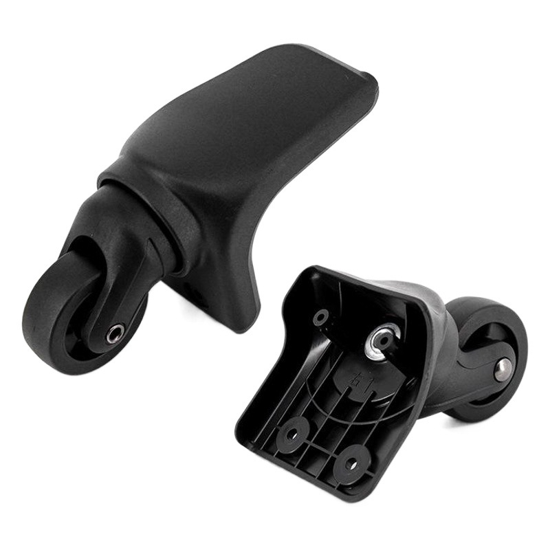 New factory direct luggage plastic accessories luggage rubber wheel luggage boarding luggage universal wheel accessories