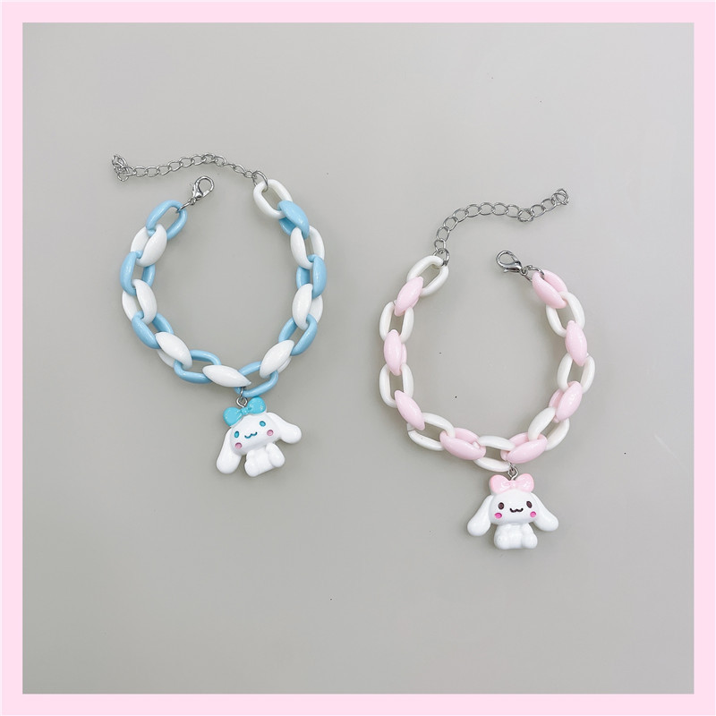 Cartoon Style Rabbit Geometric Alloy Plastic Resin Womenu0027S Bracelets 1 Piece