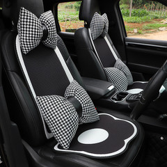 Car seat cushion light luxury flower breathable mesh car anti-slip seat cushion ins internet celebrity car interior supplies for women
