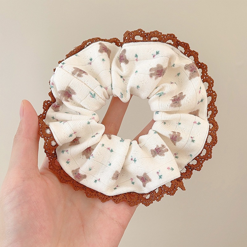 갈색 곰 머리끈