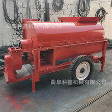 KX-800型花生秧去膜机 四轮带地瓜秧打糠机 果子秧去土去膜揉丝机