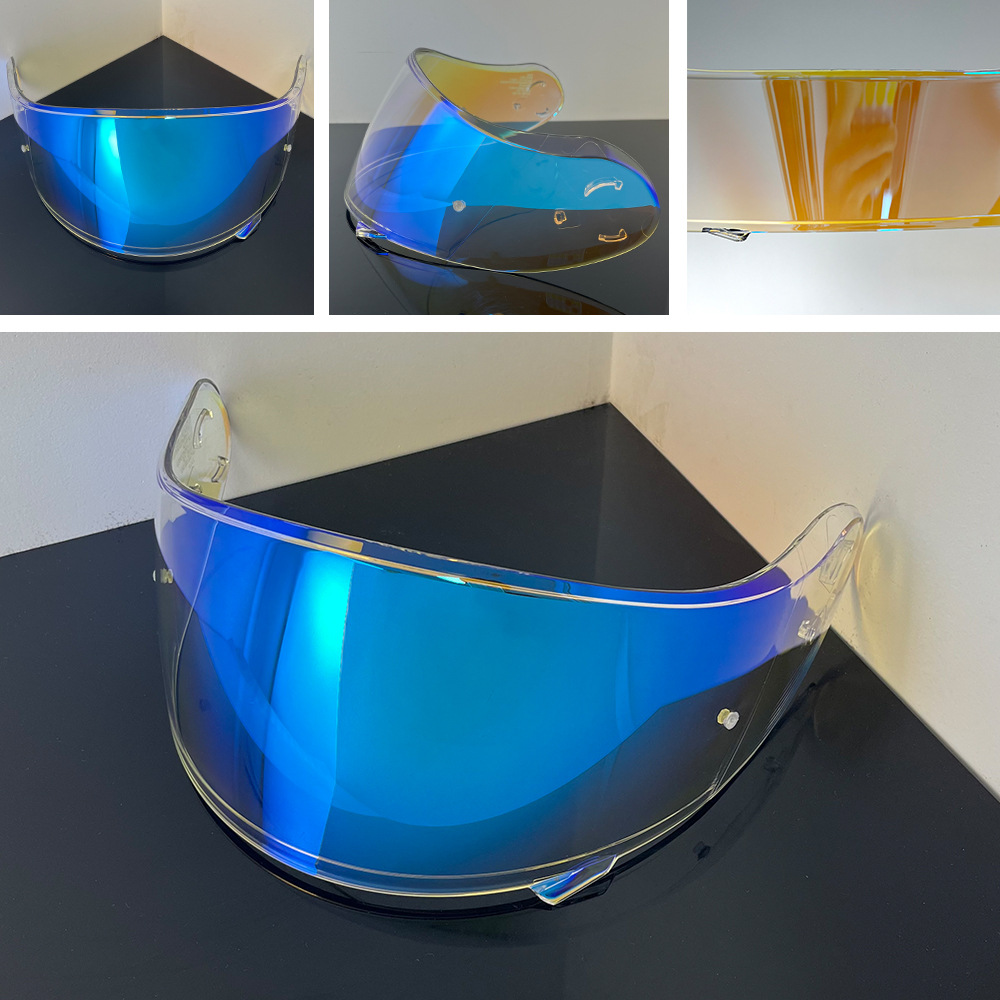 Neotec 2 Helmet Lenses Are Compatible with Neotec 2 Cns-3 Protective Multi-Color Reflective Lenses for Day and Night Use