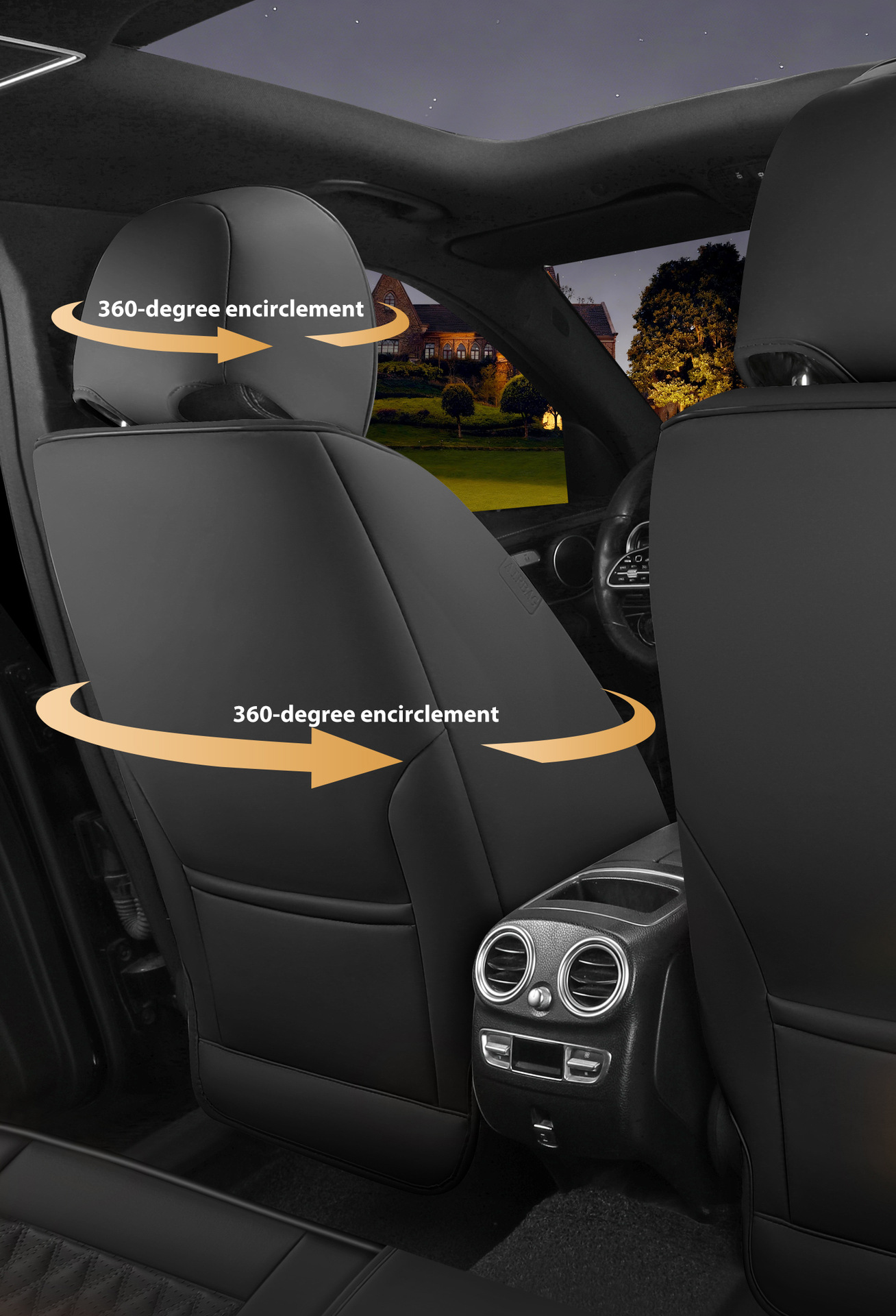 New Foreign Trade Car Seat Cushions, Full Leather, Full Coverage, Universal for All Seasons, Five-Seater Car Seat Cushions, Factory Wholesale