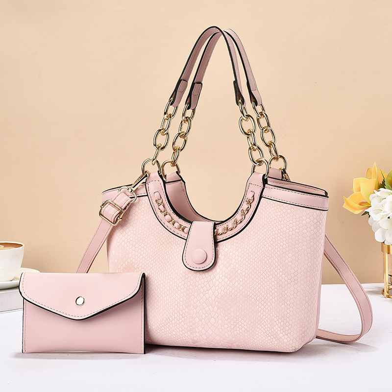 Bolso de dos piezas de verano 2025, nuevo bolso de moda, bolso de hombro casual de moda Handbag