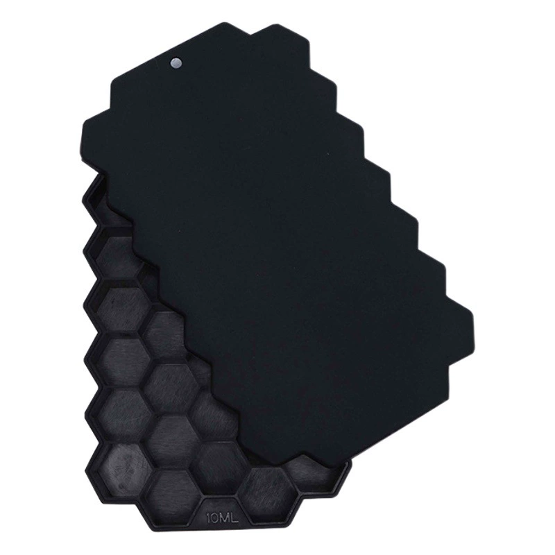 Трансграничные горячие продажи DIY37 клетка ледяной палочки силиконовая сотовая ледяная решётка льда плесень улей творческая коробка для приготовления льда