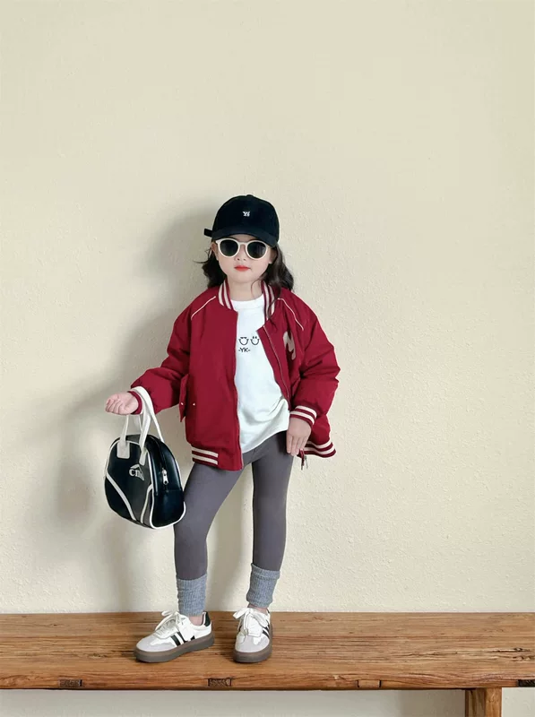 Demi-season long body-friendly shirt, velvet long-sleeve, children's clothing, increased thickness, mid-length