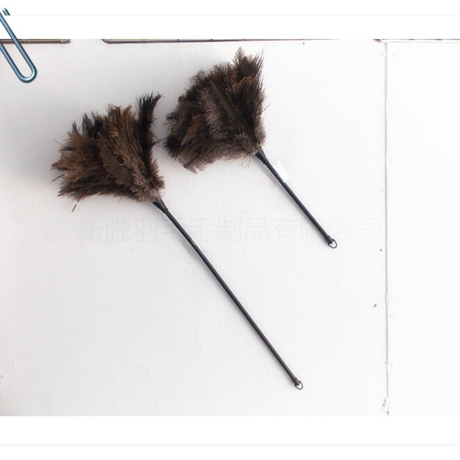 Mini dust duster ostrich feather duster small chicken feather duster dust brush duster computer small ornaments soft feather duster