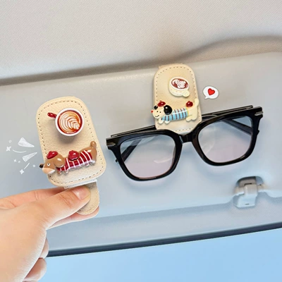 Car Glasses Clip/Bill Clip, Sunglasses Storage Clip, Sun Visor