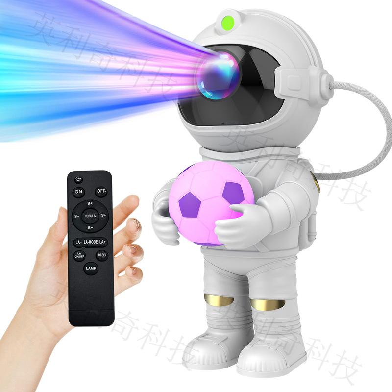 2025 新しいクロスボーダー宇宙飛行士星空投影ランプベッドサイド寝室ロマンチックなカラフルな星空投影雰囲気ランプ|undefined