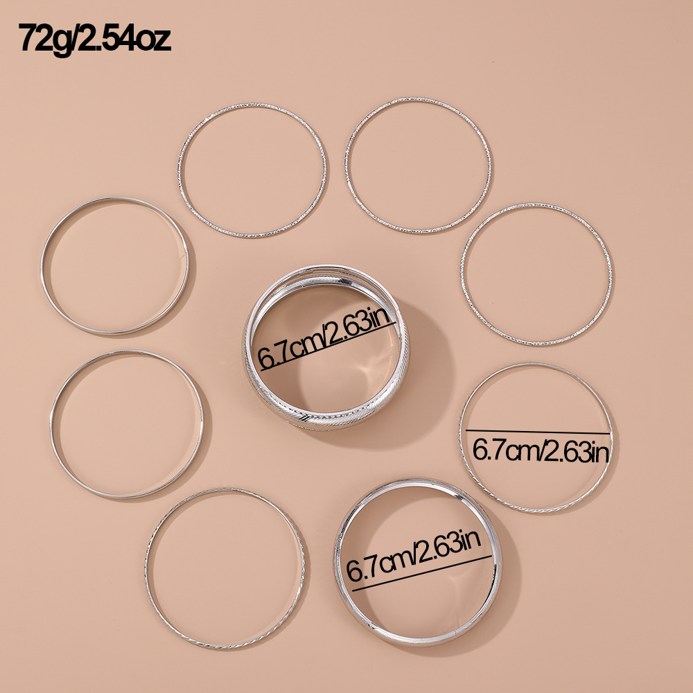 Bohemský set náramkov pre ženy geometrické šperky štýlové_voghion.com