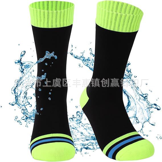 Spot Amazon Best-Selling Outdoor Fishing and Cycling Special Waterproof Socks, Cold-Proof and Moisture-Proof Hiking Waterproof Socks