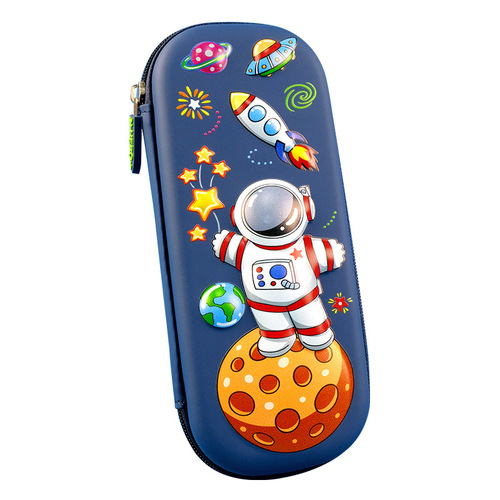 Elementary School Cartoon EVA Stationery Box 3D Three-dimensional Pencil Box Cute Cartoon Creative Children's Multi-Function Pencil Bag