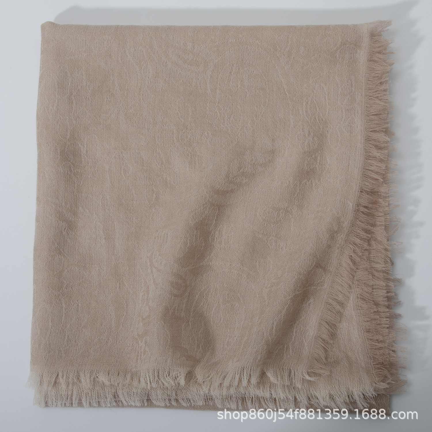 Bufanda Cuadrada de Lana Pura Soluble en Agua, Teñida con Hilo, Jacquard, a la Moda, Nueva Bufanda para Mujer, Fabricada en Mongolia Interior