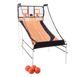 儿童篮球架单双户外投篮机跨境投篮架成人电子折叠篮球机自动计分