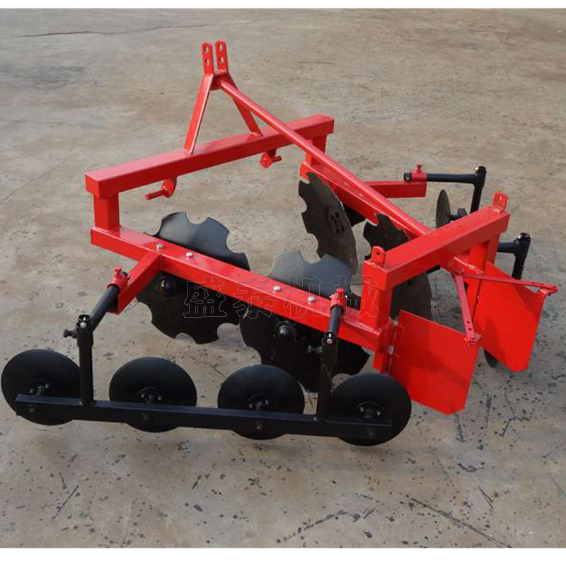 麦田药材打梗筑垄器 圆盘片式打埂机圆盘式平地起埂机