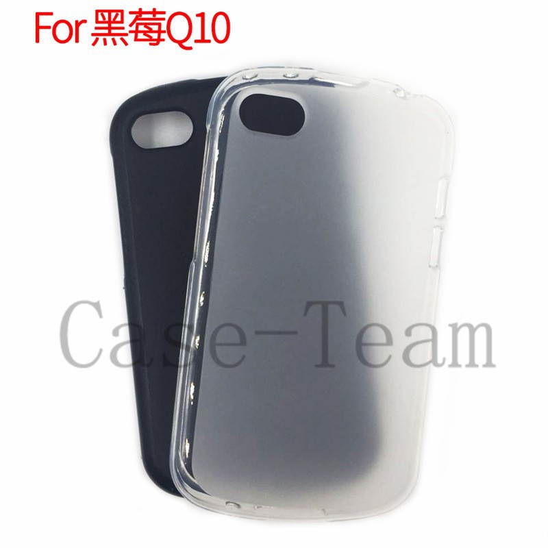 适用于黑莓Blackberry Q10保护套保护壳手机套TPU布丁素材