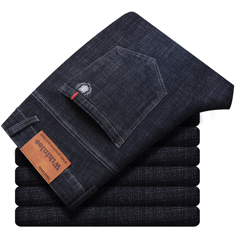 Wthin LEE jeans men's business straight loose stretch casual pants men's pants 2024 Spring New