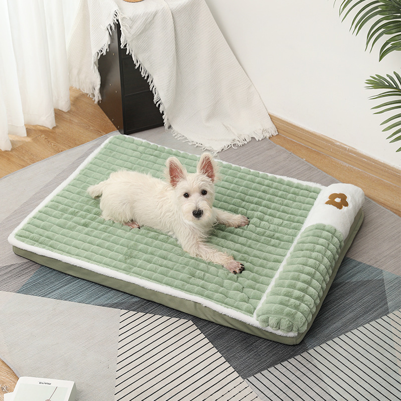 Nueva estera del perro Four Seasons Universal Kennel dormir desmontable y lavable estera del piso del perro estera para dormir mascota anti-desgarro