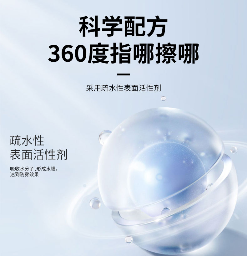 Car tricycle windshield anti-fogging agent car fog window anti-fogging long-term defogging rainproof water-repellent agent