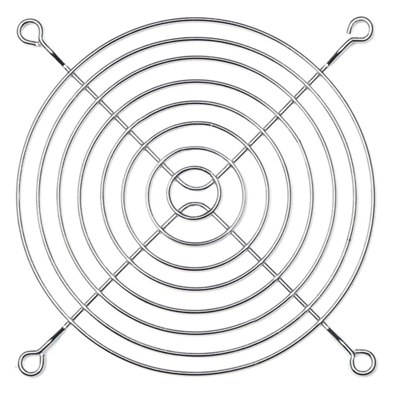 12 см блок питания компьютера Корпус вентилятора сетка крышка 120 железная сетка Металл 12 см охлаждающий вентилятор защитная сетка крышка