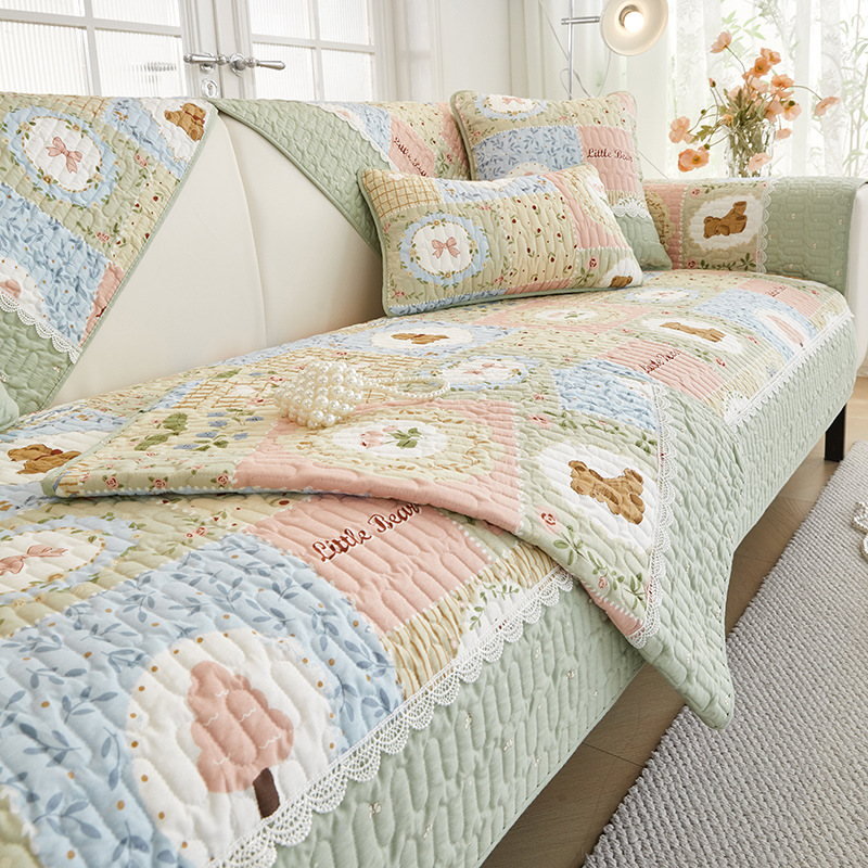 Four Seasons Universal Sofa Cushion Cushion Modern Simple All-inclusive Sofa Cover New Style Cushion Winter Non-slip Sofa Cushion