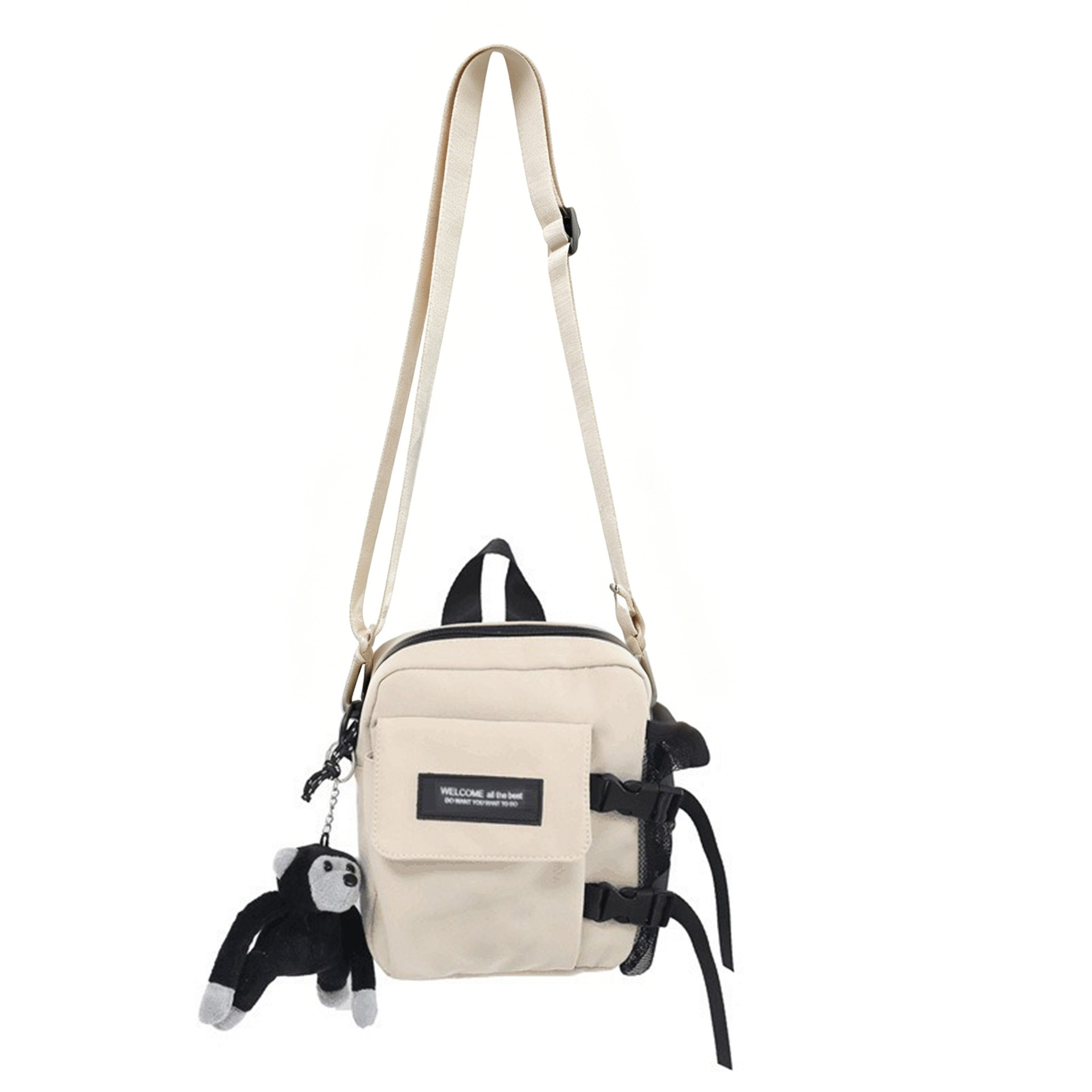 Bolso Bandolera Casual de Poliéster Transpirable para Uso Diario