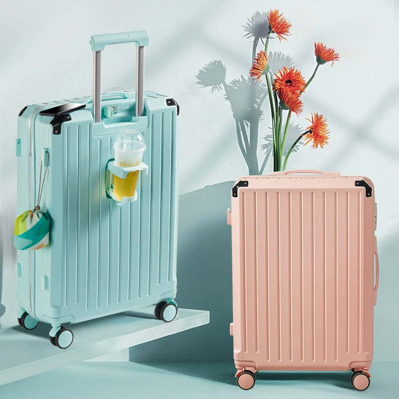 Universal suitcase, capacious durable glass holder