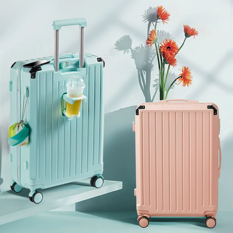 Universal suitcase, capacious durable glass holder