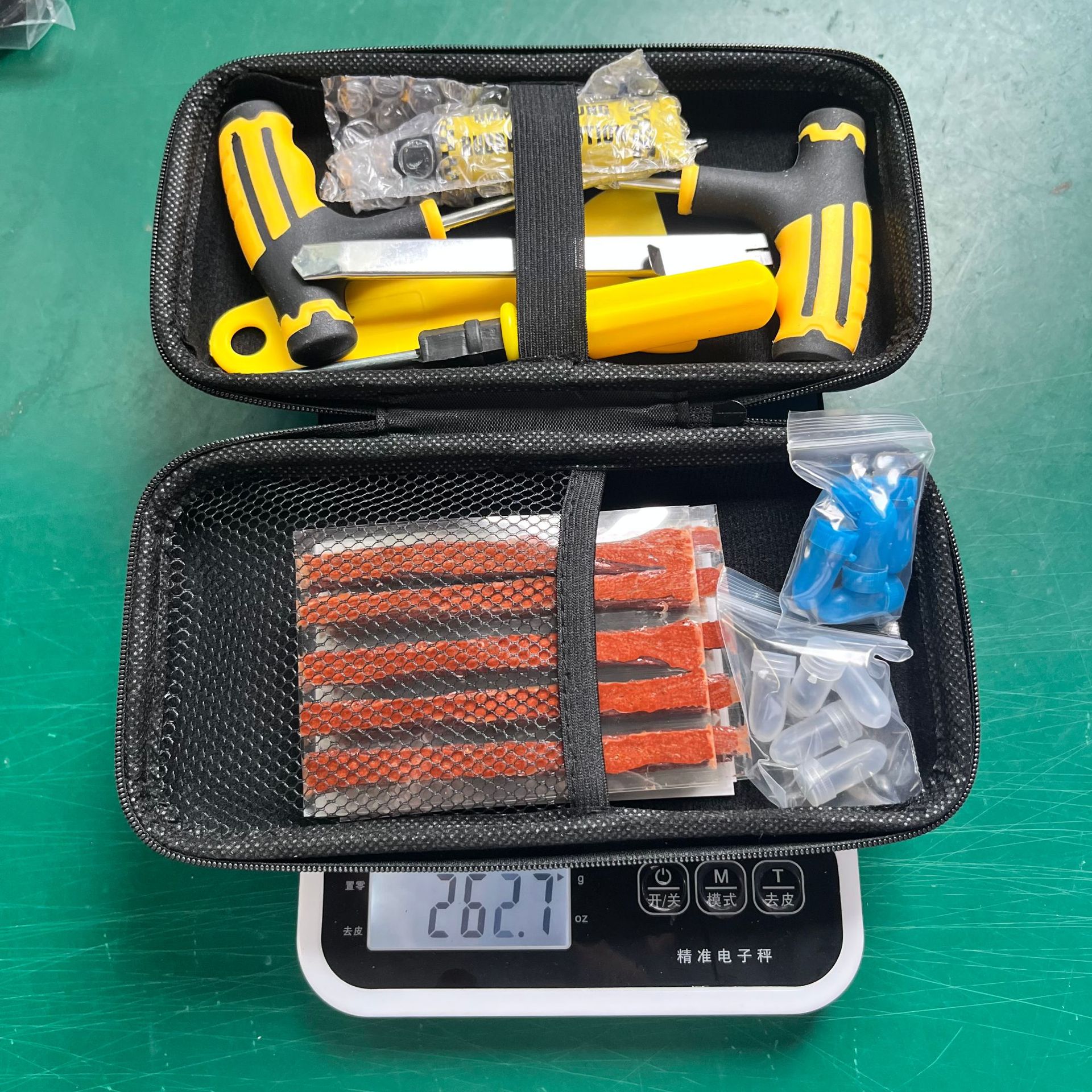 Emergency Tire Repair Tool Kit for Cars, Motorcycles, Electric Vehicles, Vacuum Tire Repair Tool Kit