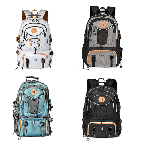 Double-shoulder bag men's outdoor travel backpack large capacity hiking bag travel bag computer bag luggage bag women's backpack