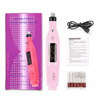 Exfoliating nail milling machine for manicure, polishing cloth, small electric manicure tools set